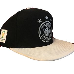 ADIDAS HAT FIFA World Cup Brazil 2014 Deutschland Deutscher Fussball-Bund CAP OS